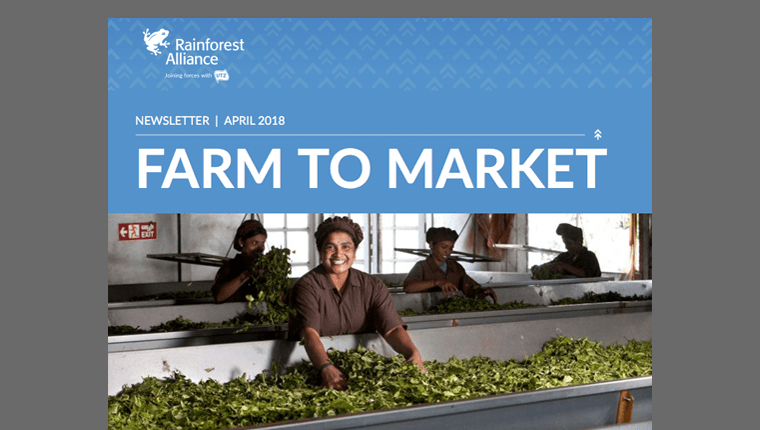 April 2018 issue of Farm to Market Newsletter