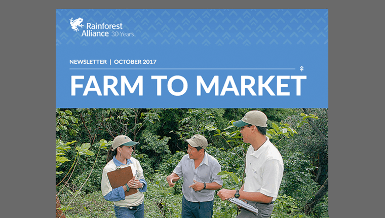 October 2017 issue of Farm to Market Newsletter