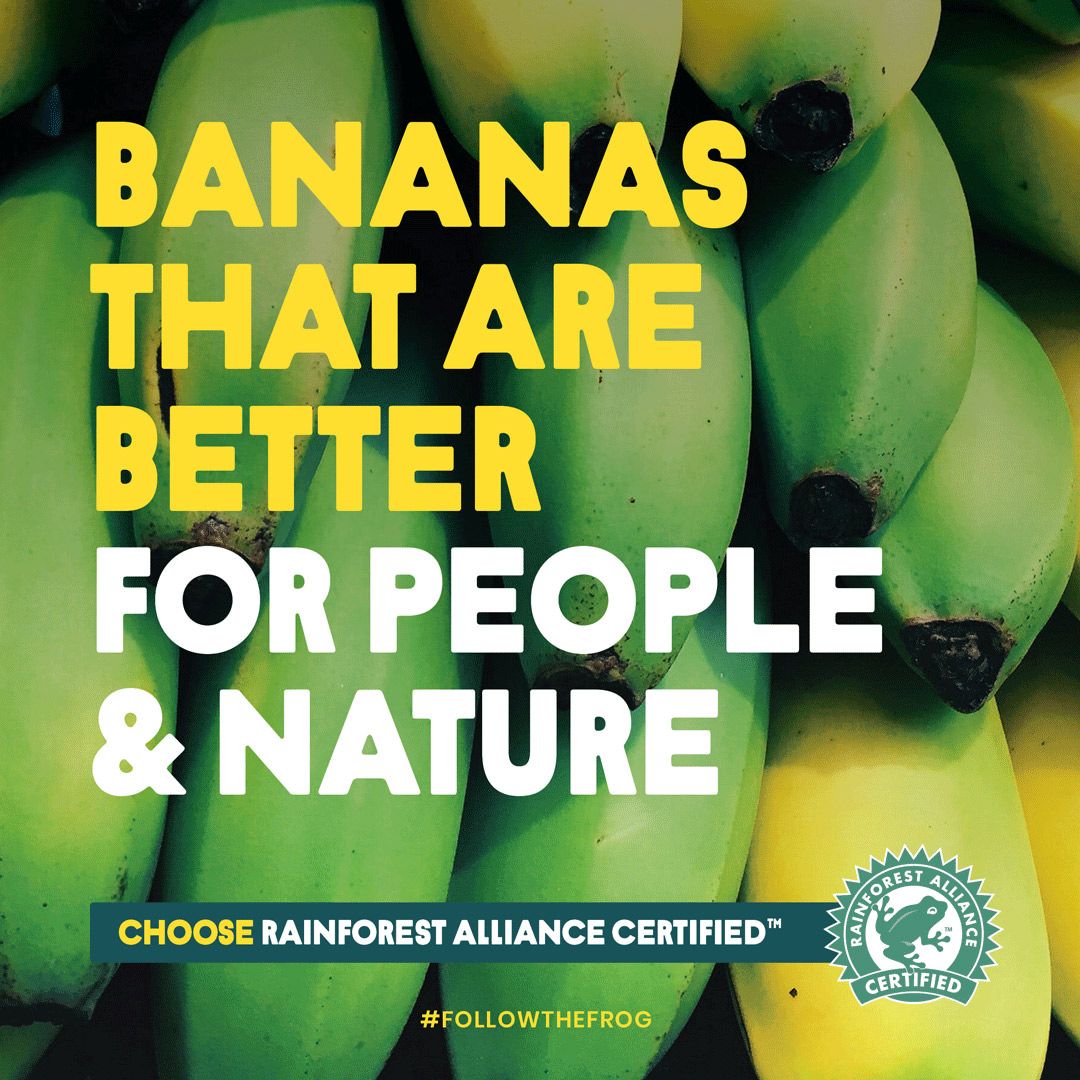 handling deform Antagelse Better for People & Nature – Bananas | Rainforest Alliance
