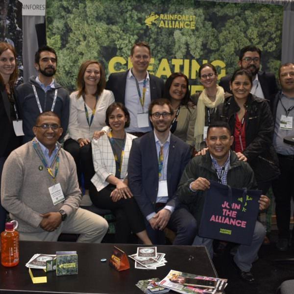 Rainforest Alliance crew at 2019 SCA Boston