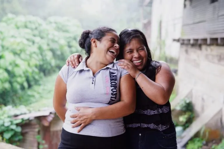 Frauen Kaffeeherstellung, Guatemala