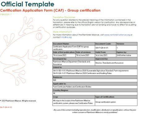 Certification Archives | Rainforest Alliance
