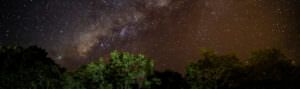 starry night sky - header