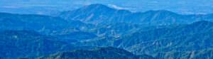 Chiapas mountains from above - header