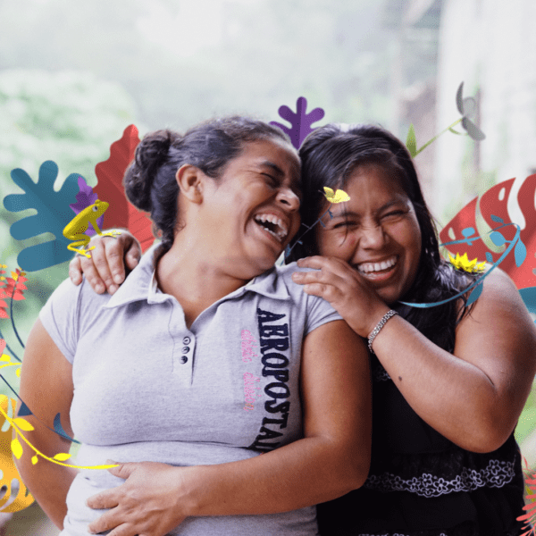 Consumer Engagement women laughing - cropped