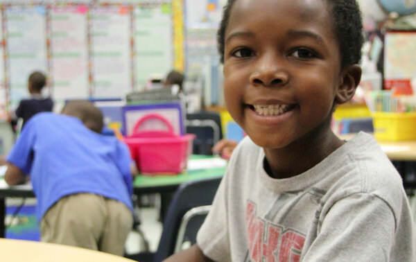 First grade student at Henry F Kite Elementary School in Jacksonville Florida