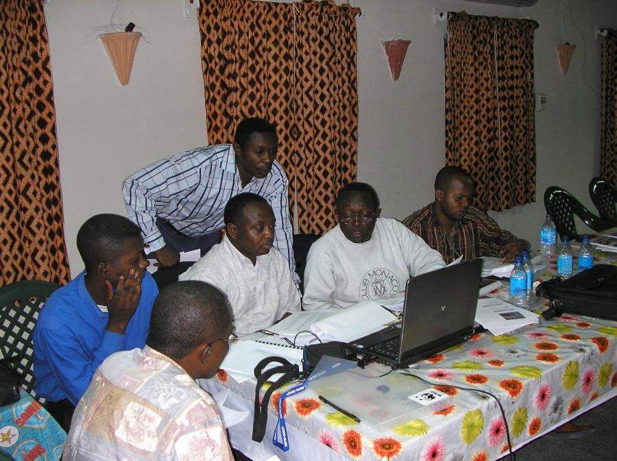 Forestry training in the Democratic Republic of the Congo