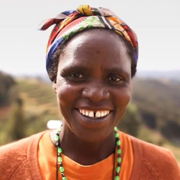 Sikobihora Marie Françoise, farmer is certified tea farm