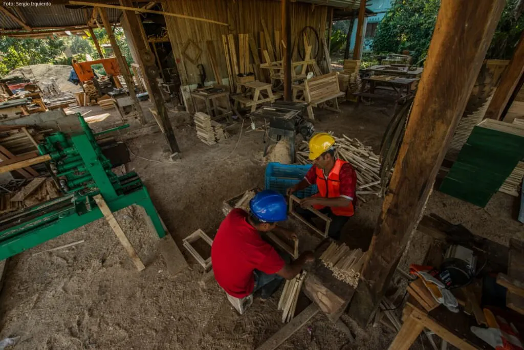 Carpenters in Petén