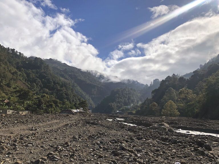 Landscape in Huehuetenango, Guatemala
