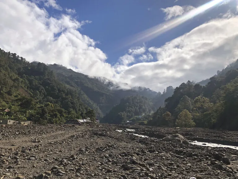 Landscape in Huehuetenango, Guatemala