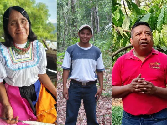 líderes comunitarios