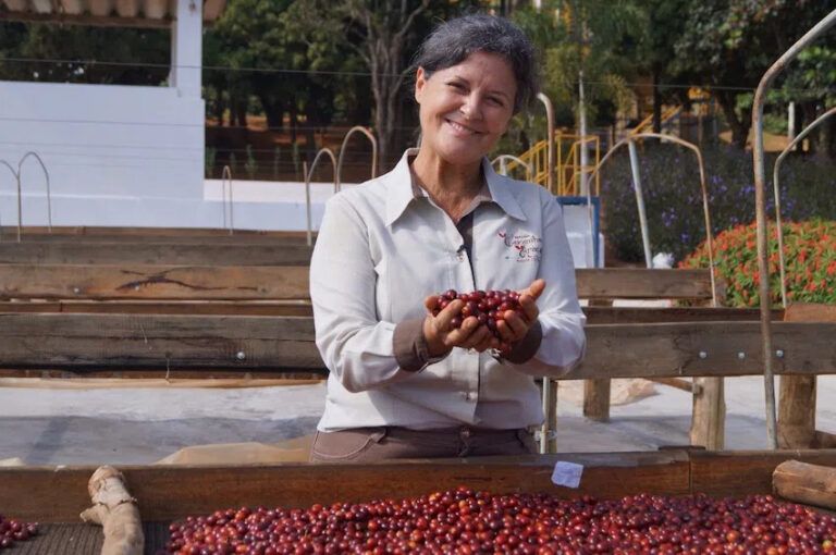 O café com impacto positivo de uma cafeicultora brasileira