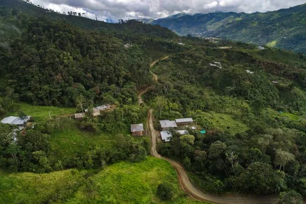 Paisaje de Lamas, Landscale Peru