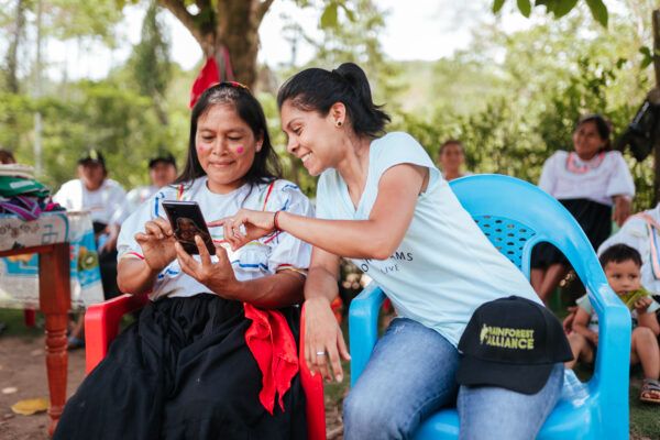 Entrenamiento mujeres Warmi Awadora