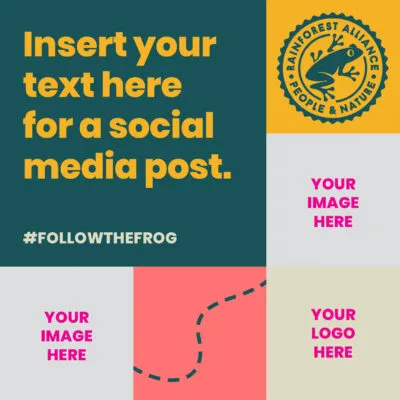Social media thumbnail template