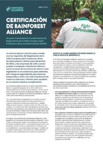 CertifiCaCión de rainforest allianCe