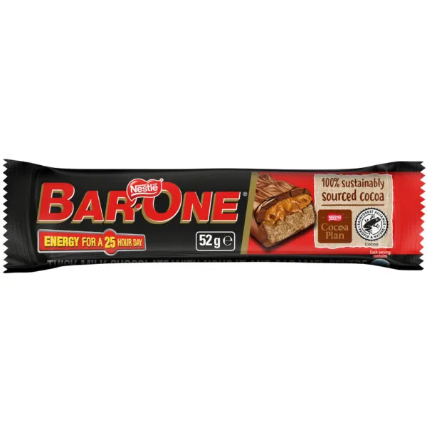 BarOne chocolate bar, in wrapper