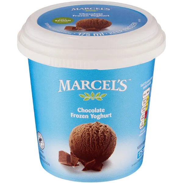 Marcel's Frozen Yoghurt tub