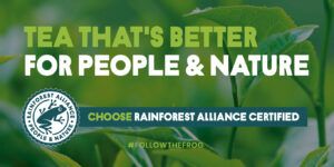 Tea That's Better For People & Nature digital graphic