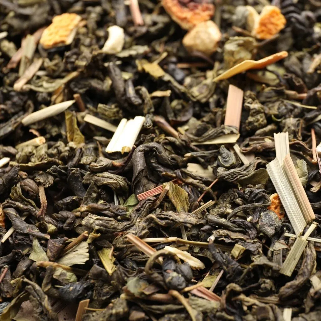 Herbal tea leaves