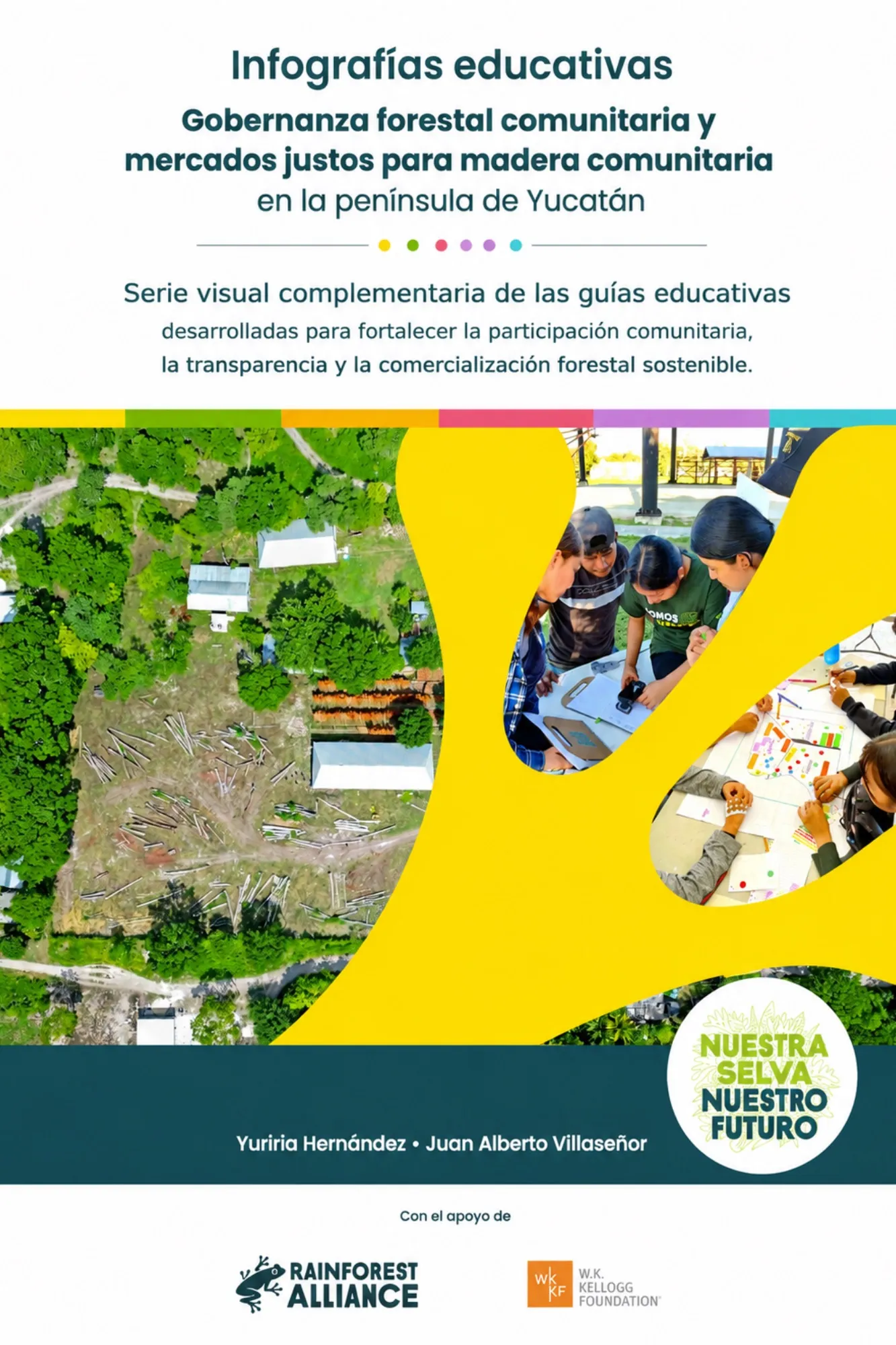 Infografías educativas - Transparencia y Participación Comunitaria en la Península de Yucatán portada.