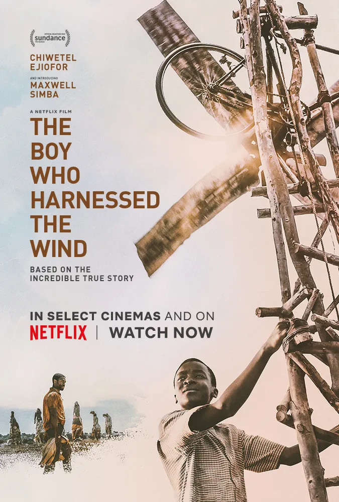The boy who harnessed the wind movie poster